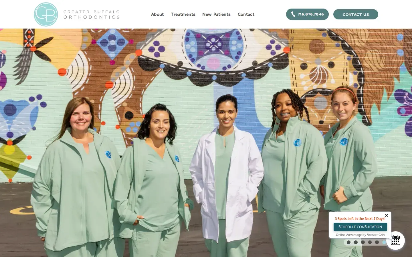 Homepage preview of Greater Buffalo Orthodontics