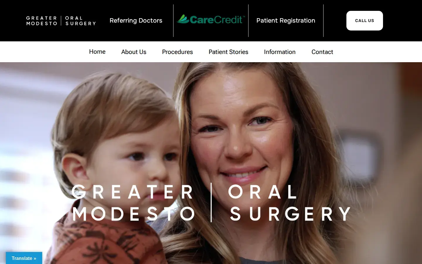 Homepage preview of Greater Modesto Dental Implant & Oral Surgery Center