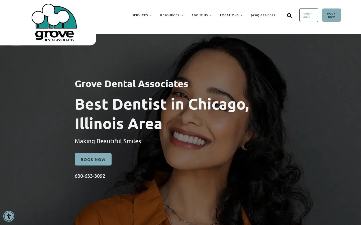 Homepage preview of Grove Dental Associates