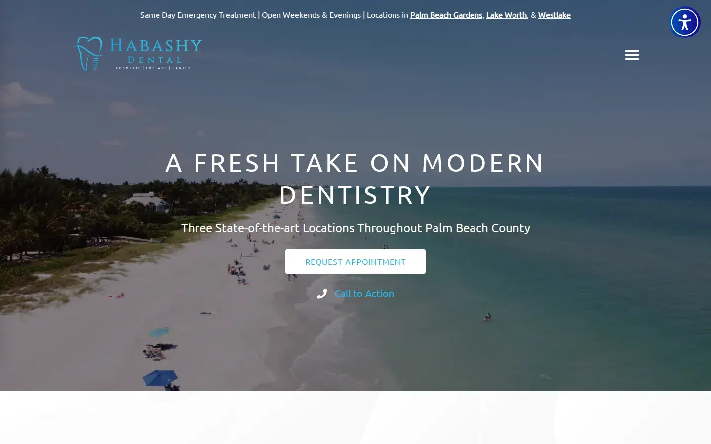 Homepage preview of Habashy Dental of Palm Beach
