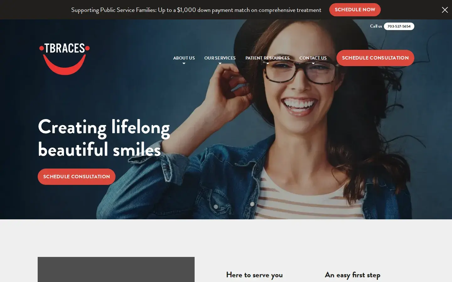 Homepage preview of Hani Thariani Orthodontics