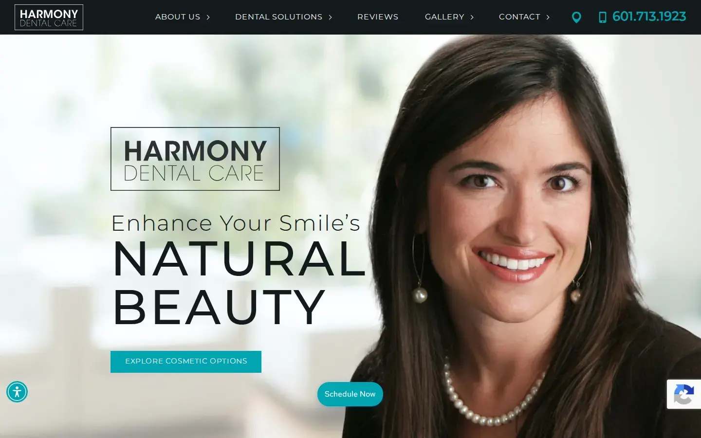 Homepage preview of Harmony Dental Care – Kalil Abide