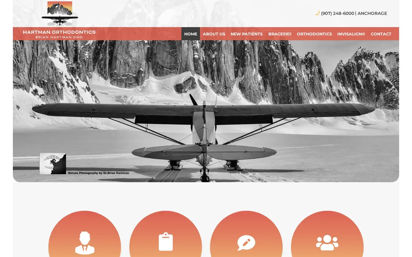 Homepage preview of Hartman Orthodontics