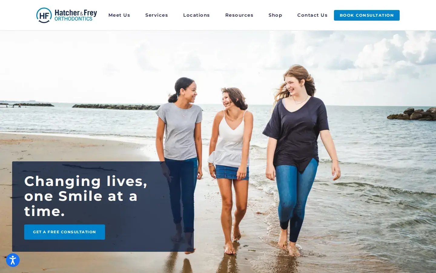 Homepage preview of Hatcher & Frey Orthodontics