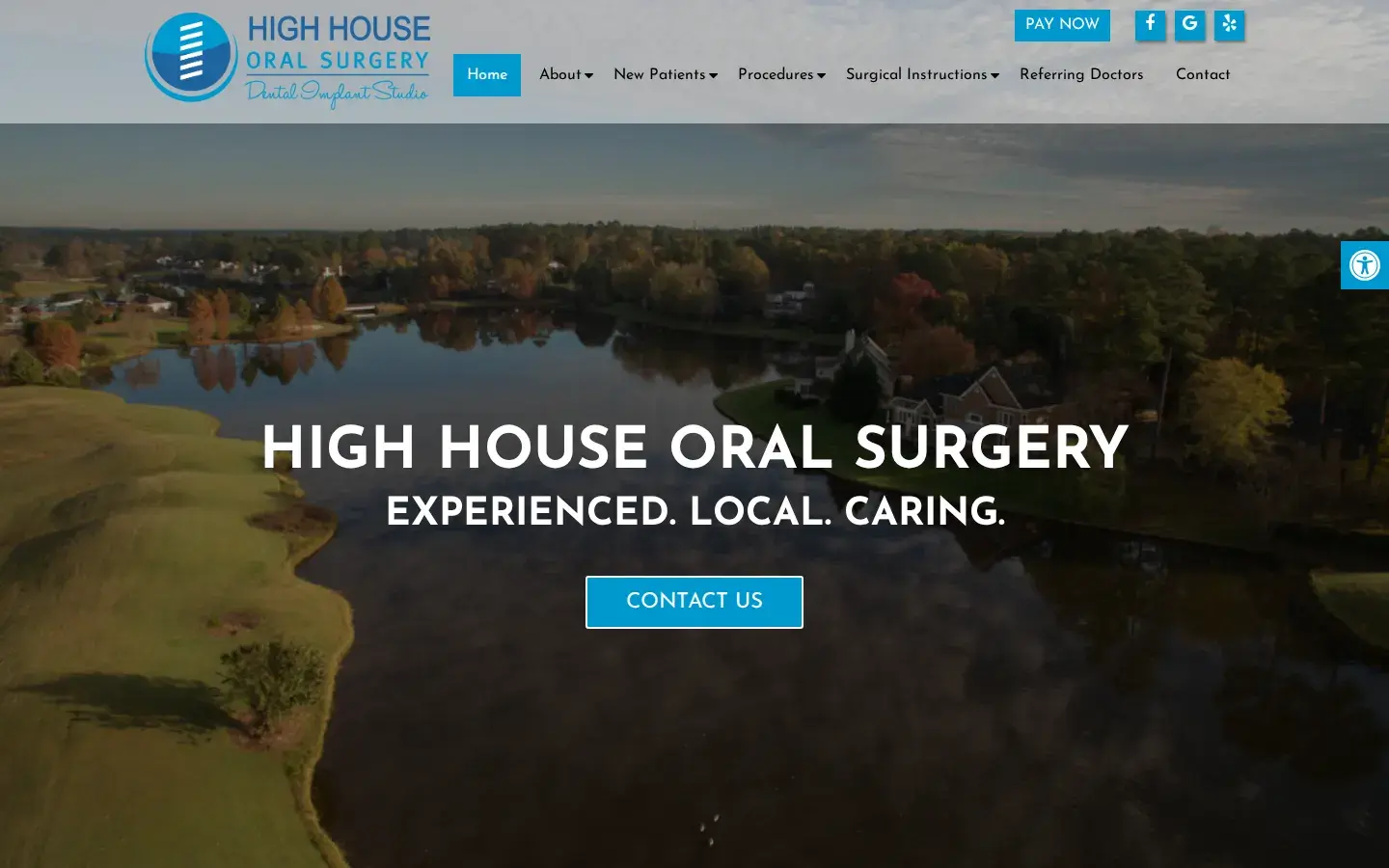 Homepage preview of High House Oral Surgery
