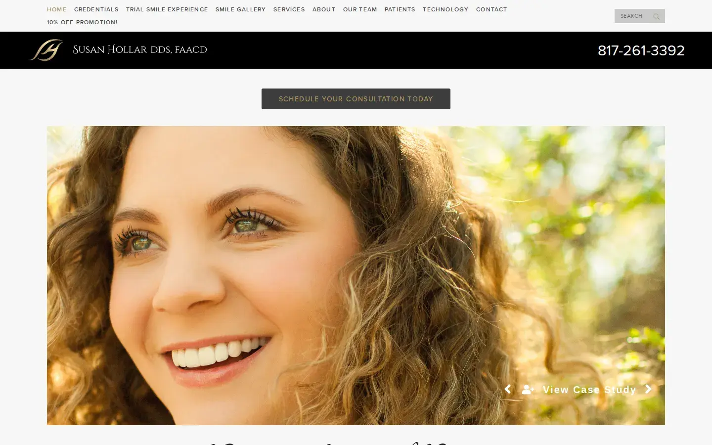 Homepage preview of Hollar Susan DDS