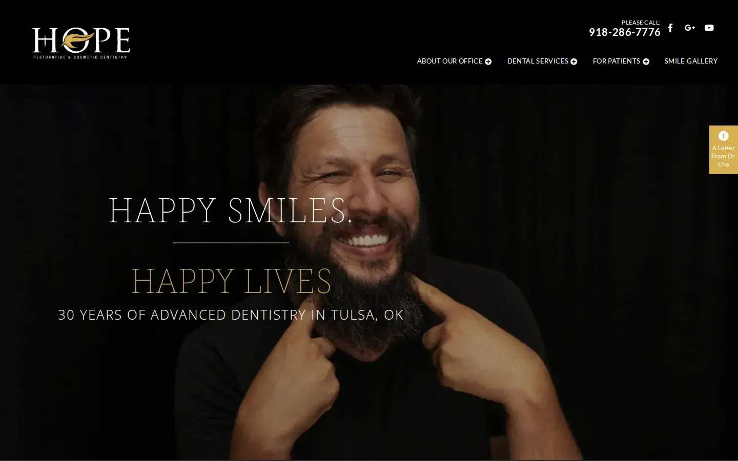 Homepage preview of Hope Restorative and Cosmetic Dentistry