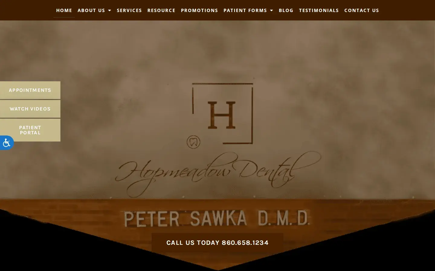 Homepage preview of Hopmeadow Dental