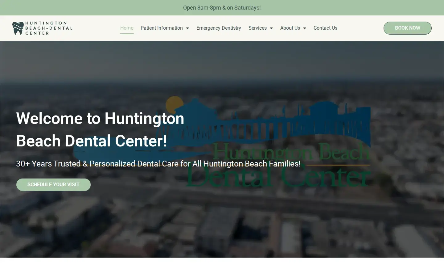 Homepage preview of Huntington Beach Dental Center