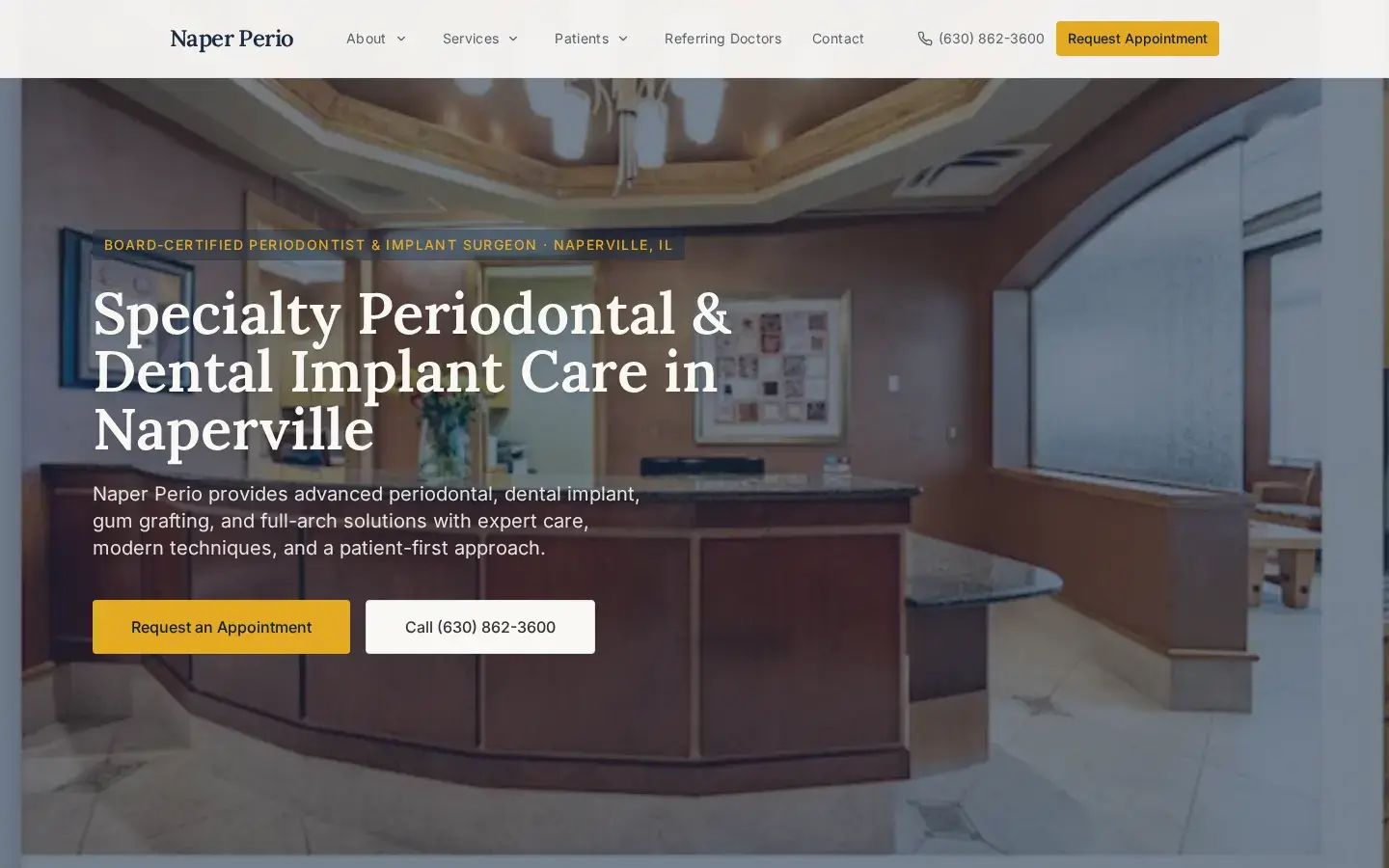 Homepage preview of Ian Elliott DDS