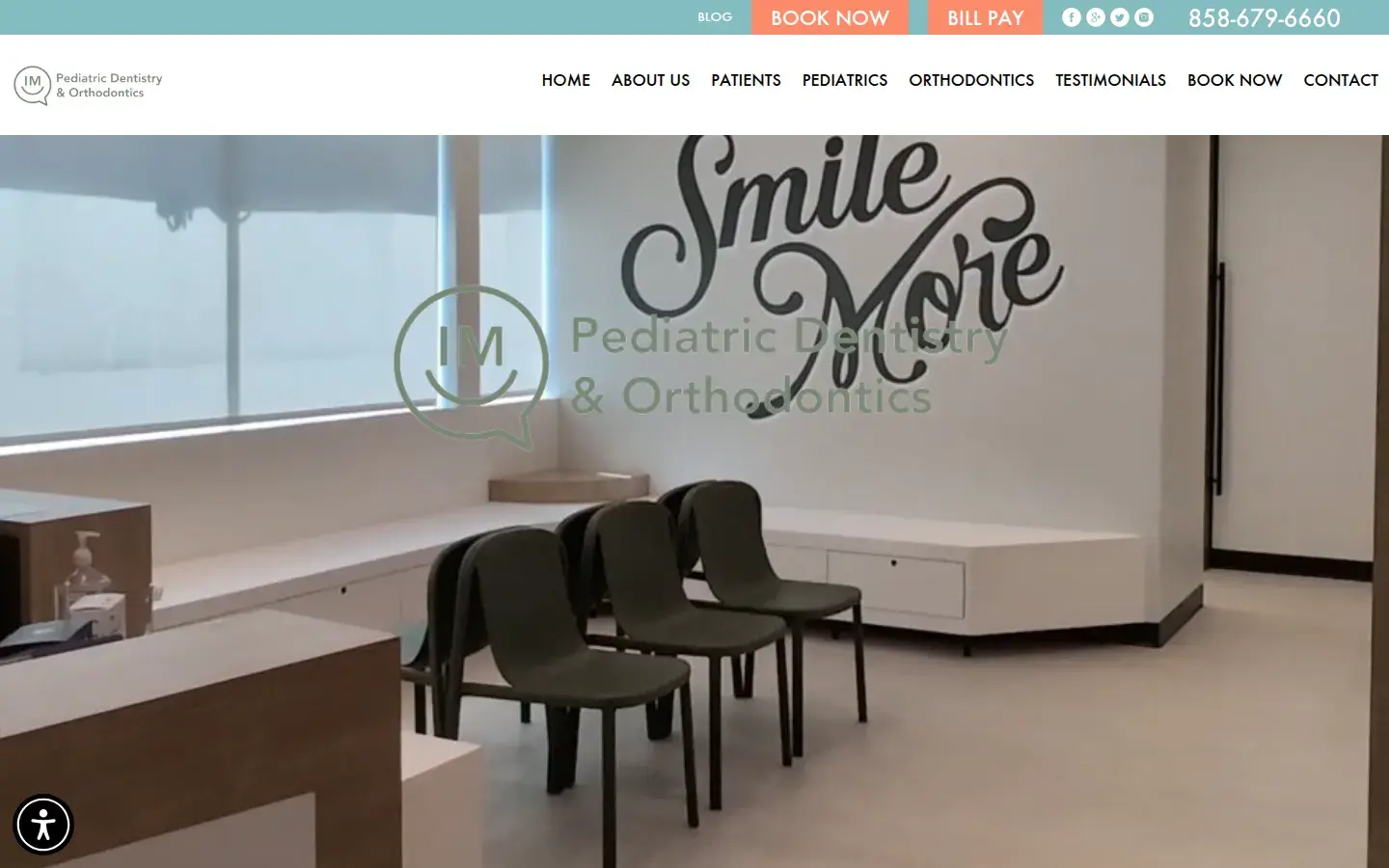 Homepage preview of Im Pediatric Dentistry & Orthodontics