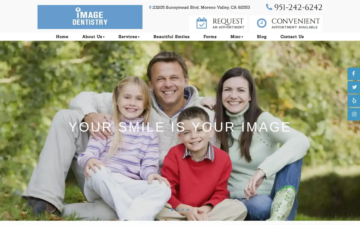 Homepage preview of Image Dentistry