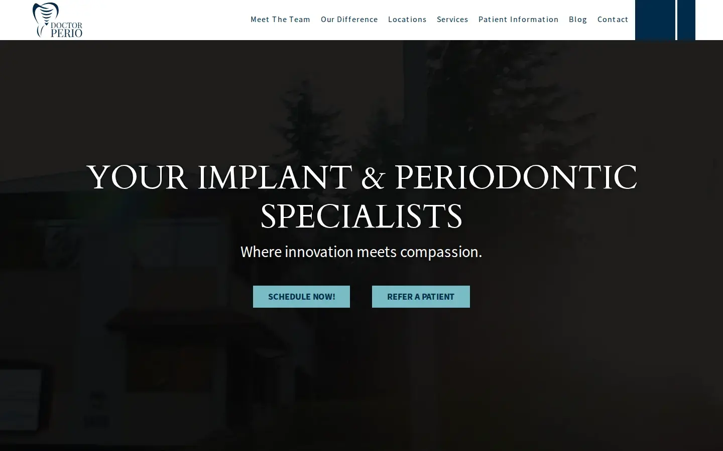 Homepage preview of Implant & Periodontic Specialists