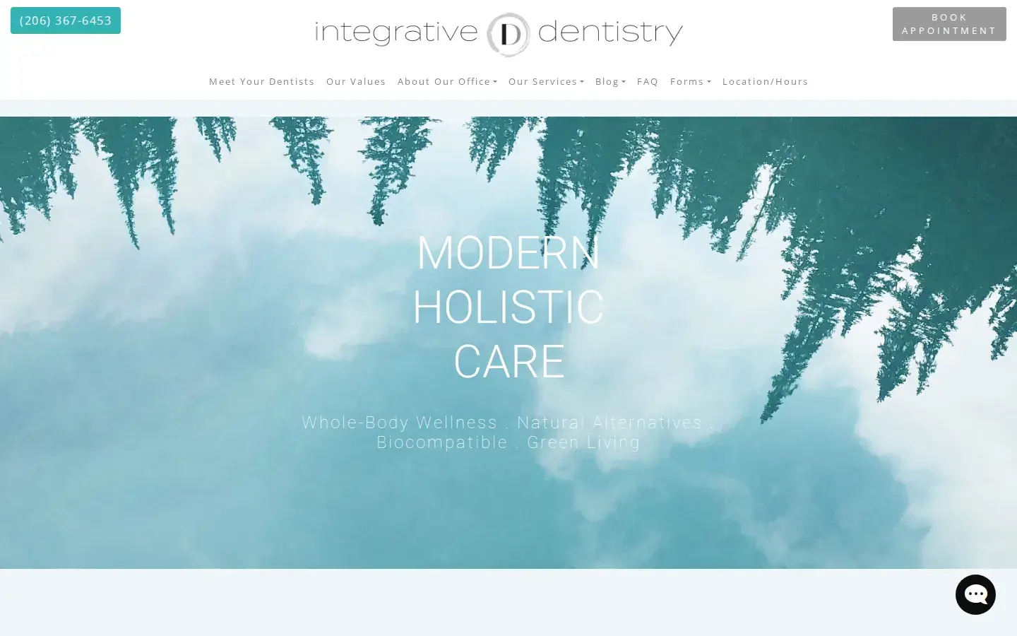 Homepage preview of Integrative Dentistry