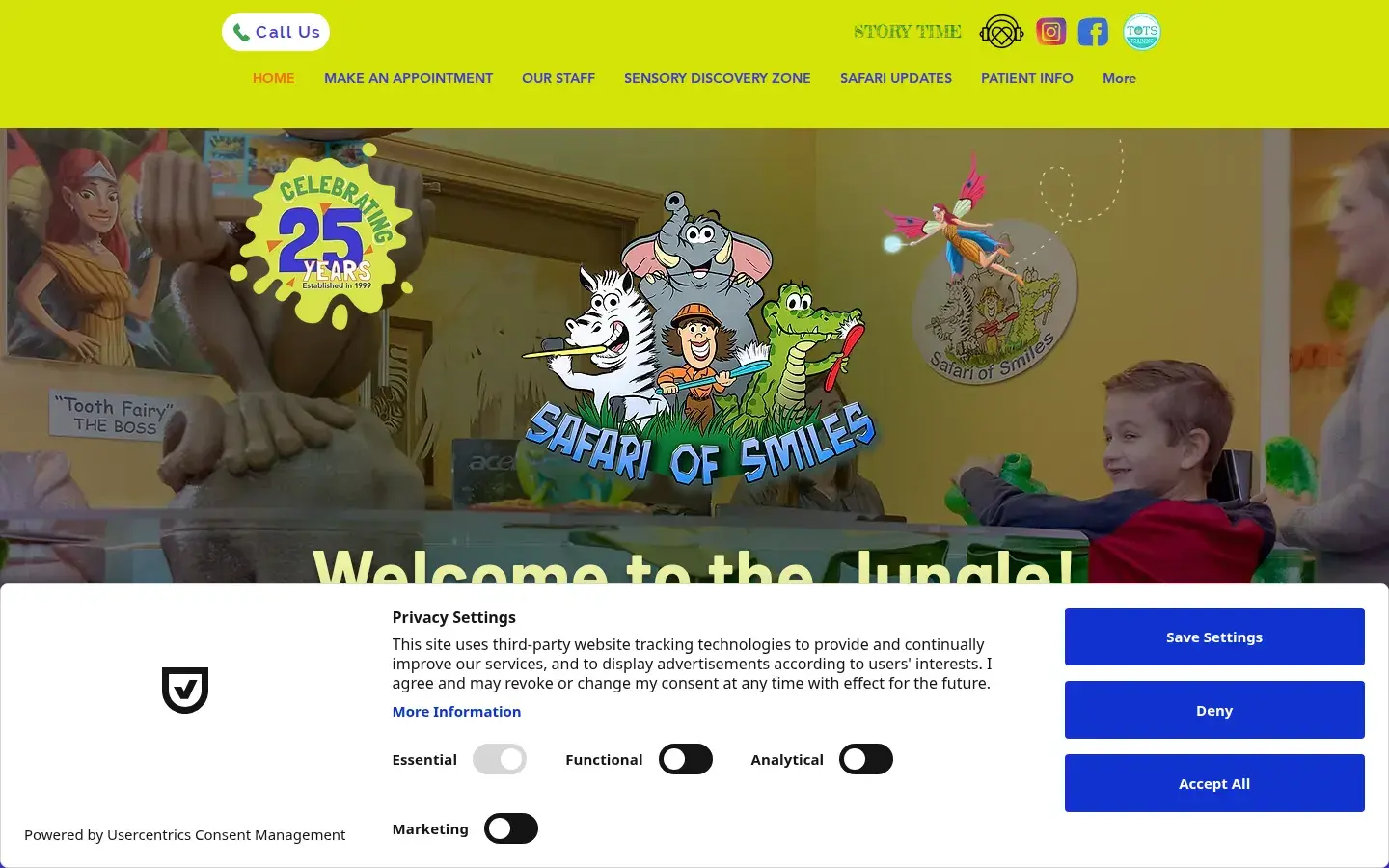 Homepage preview of Ivis Alvarez DMD, Safari of Smiles