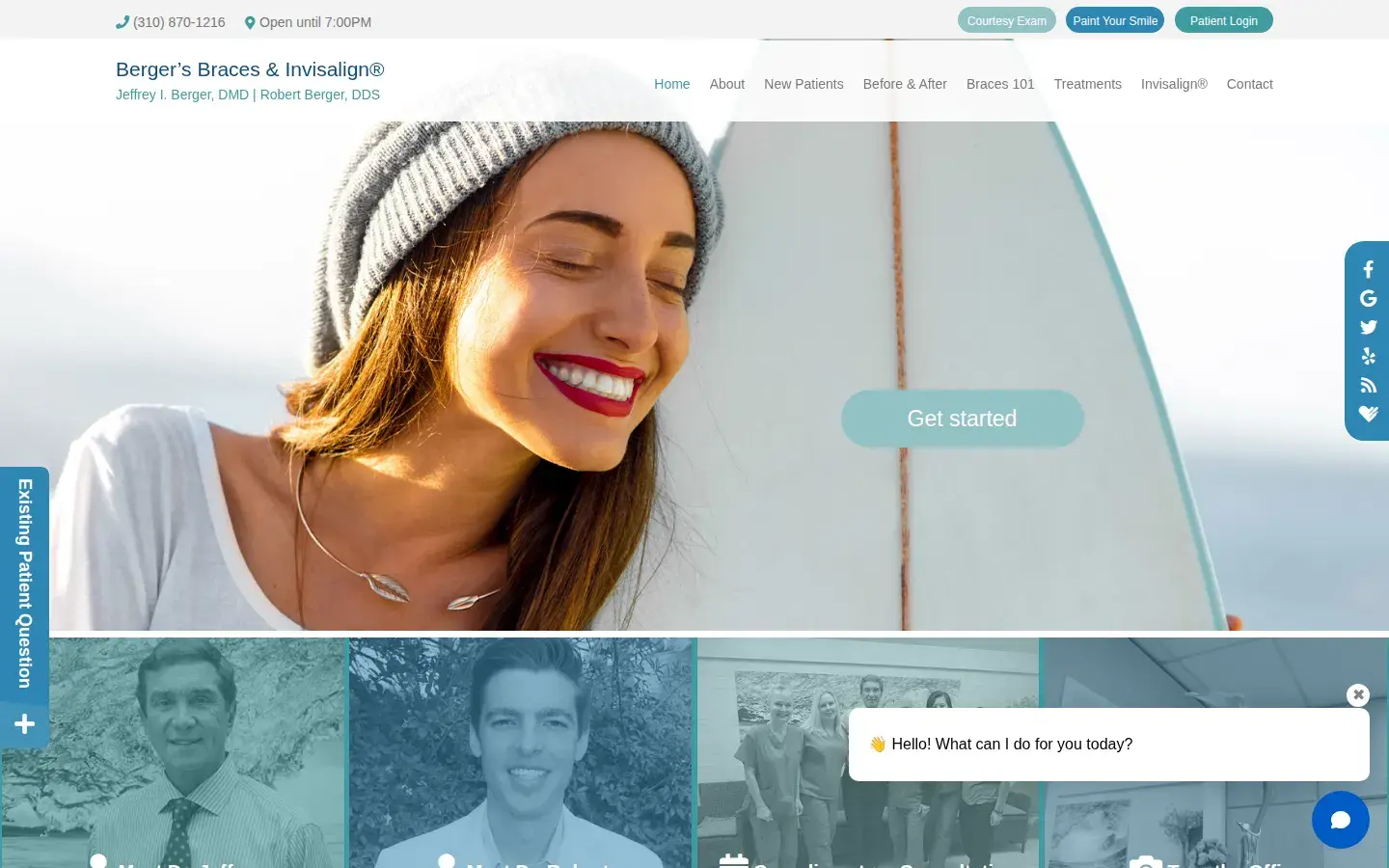Homepage preview of Jeffrey I. Berger DMD Orthodontist