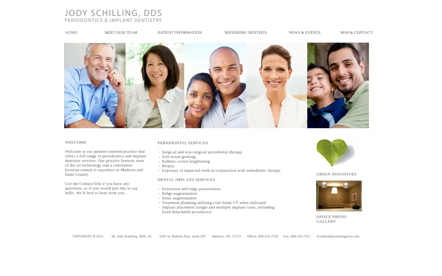 Homepage preview of Jody Schilling DDS