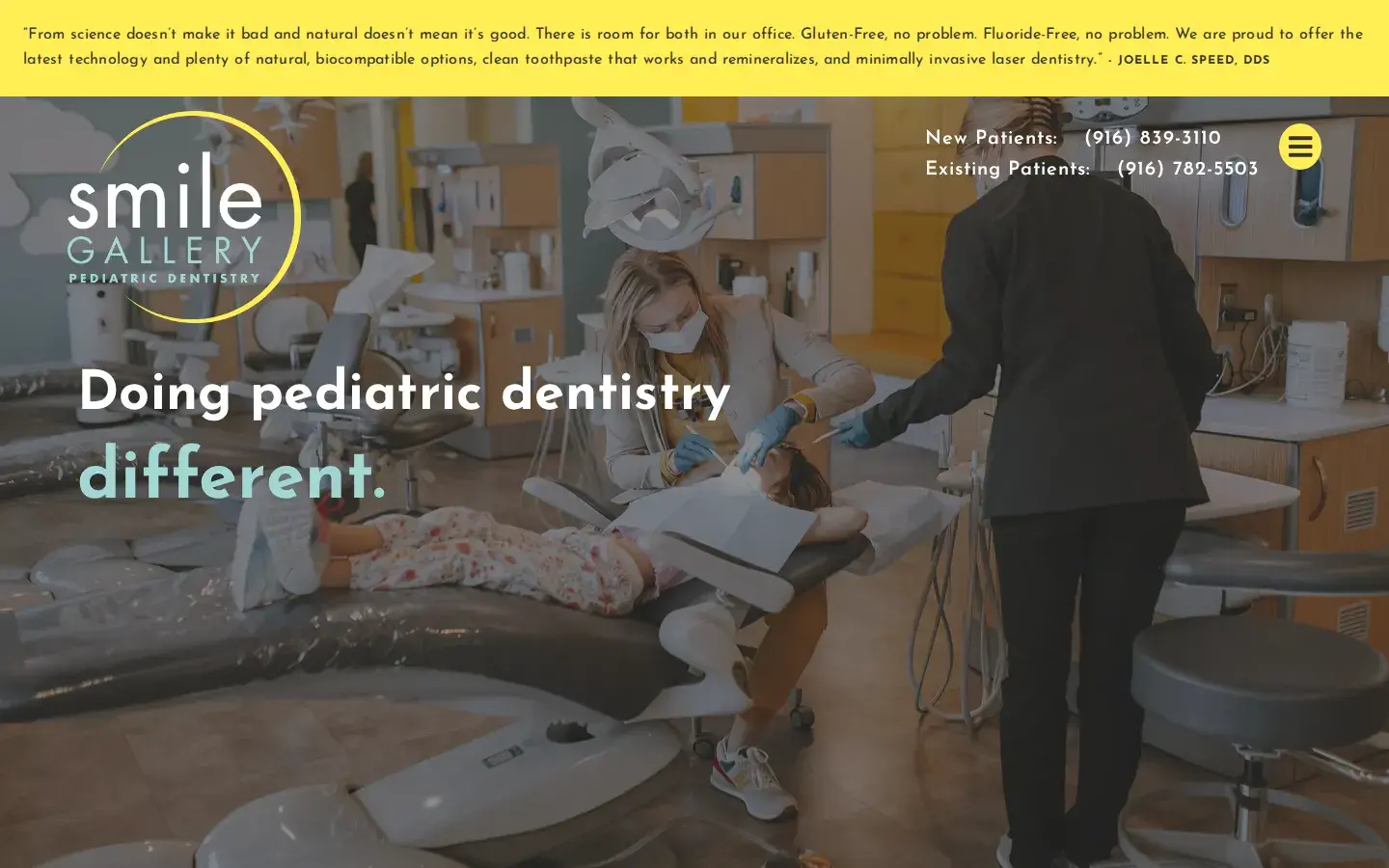Homepage preview of Joelle C Speed, DDS