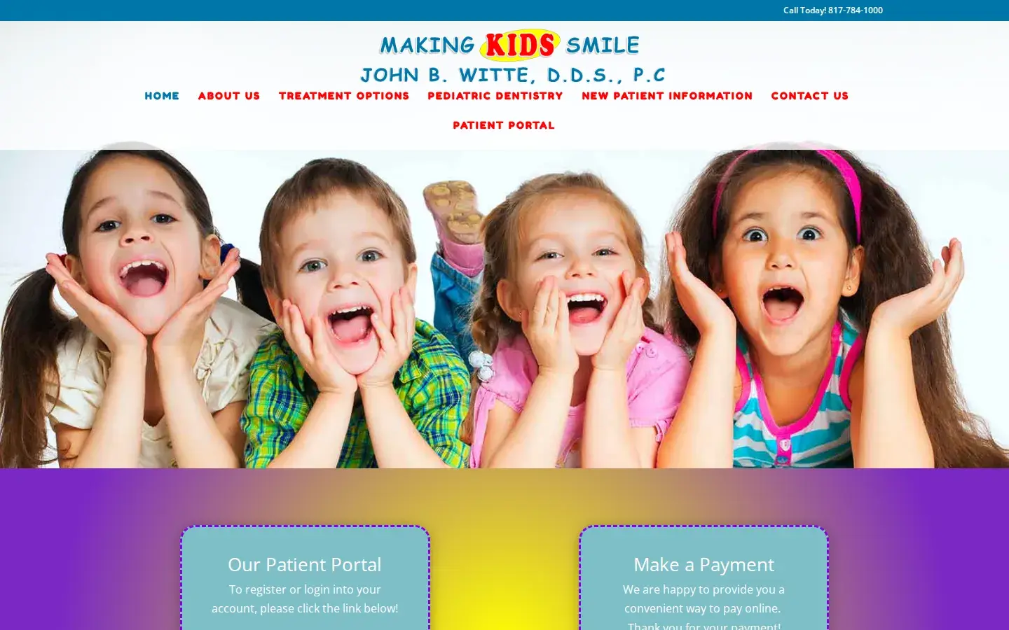 Homepage preview of John B. Witte, DDS, PC