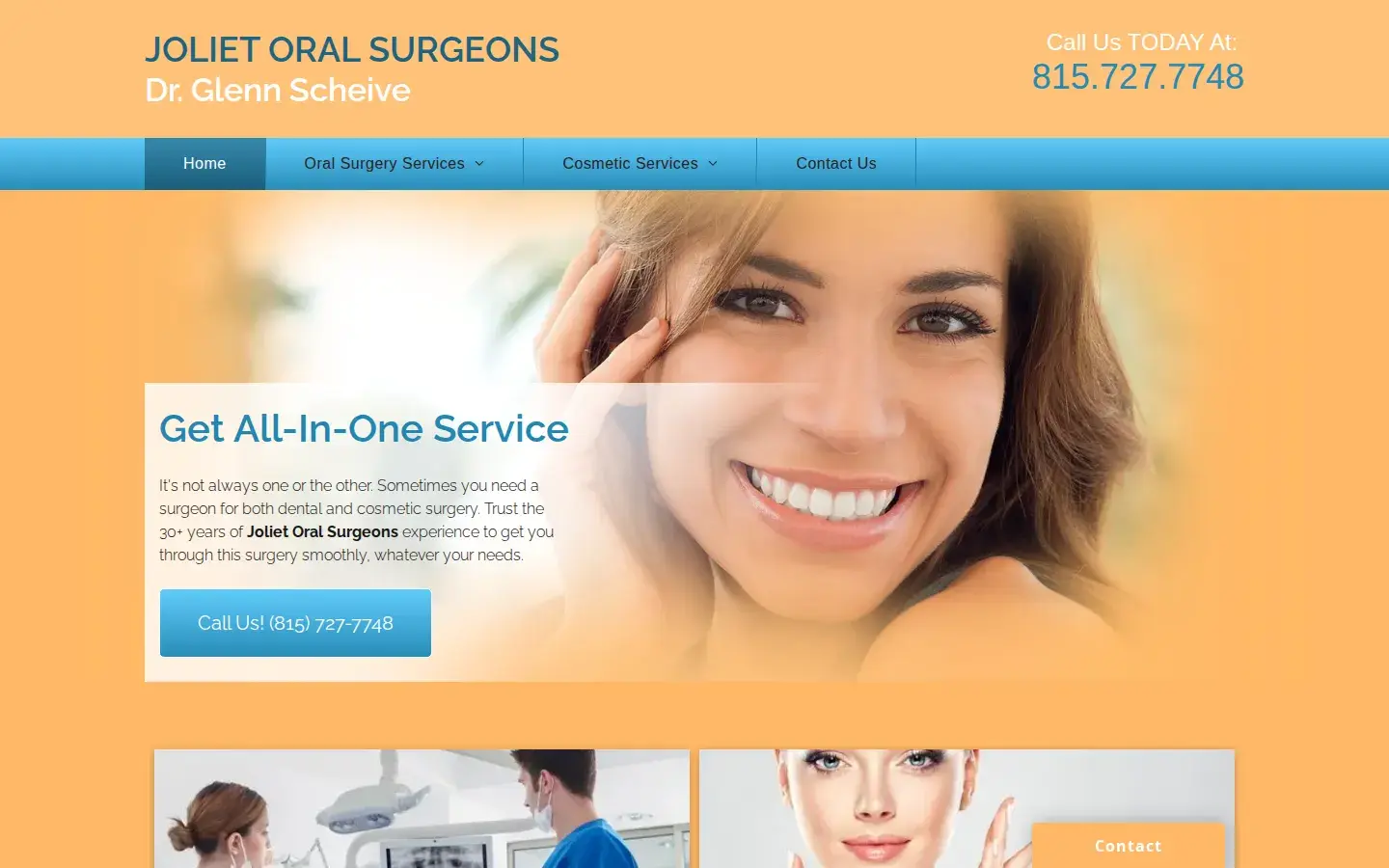 Homepage preview of Joliet Oral Surgeons