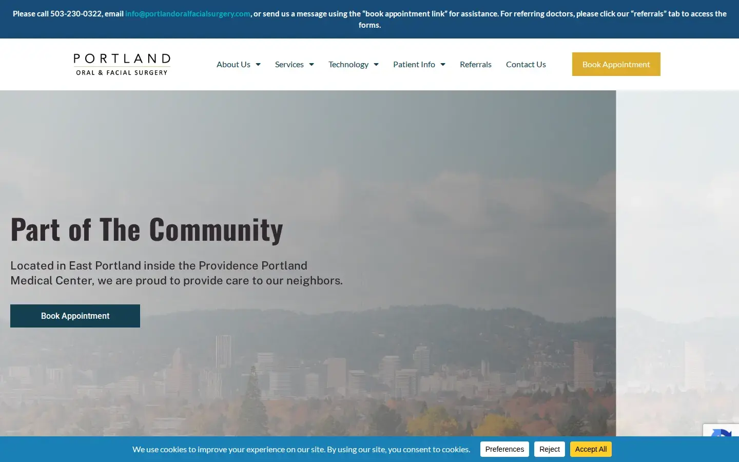 Homepage preview of Joseph J. Radakovich, DMD