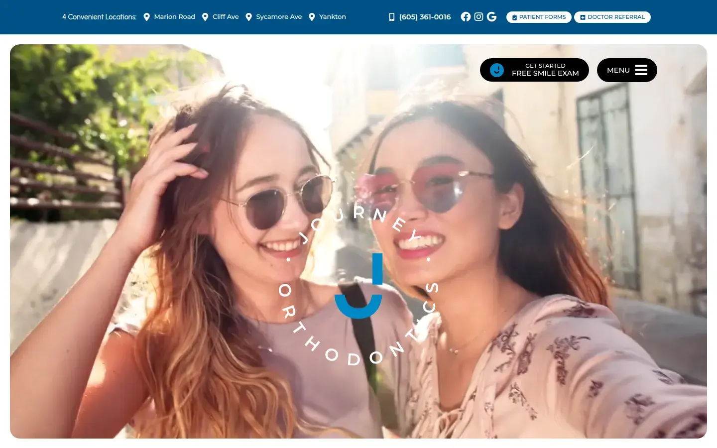 Homepage preview of Journey Orthodontics