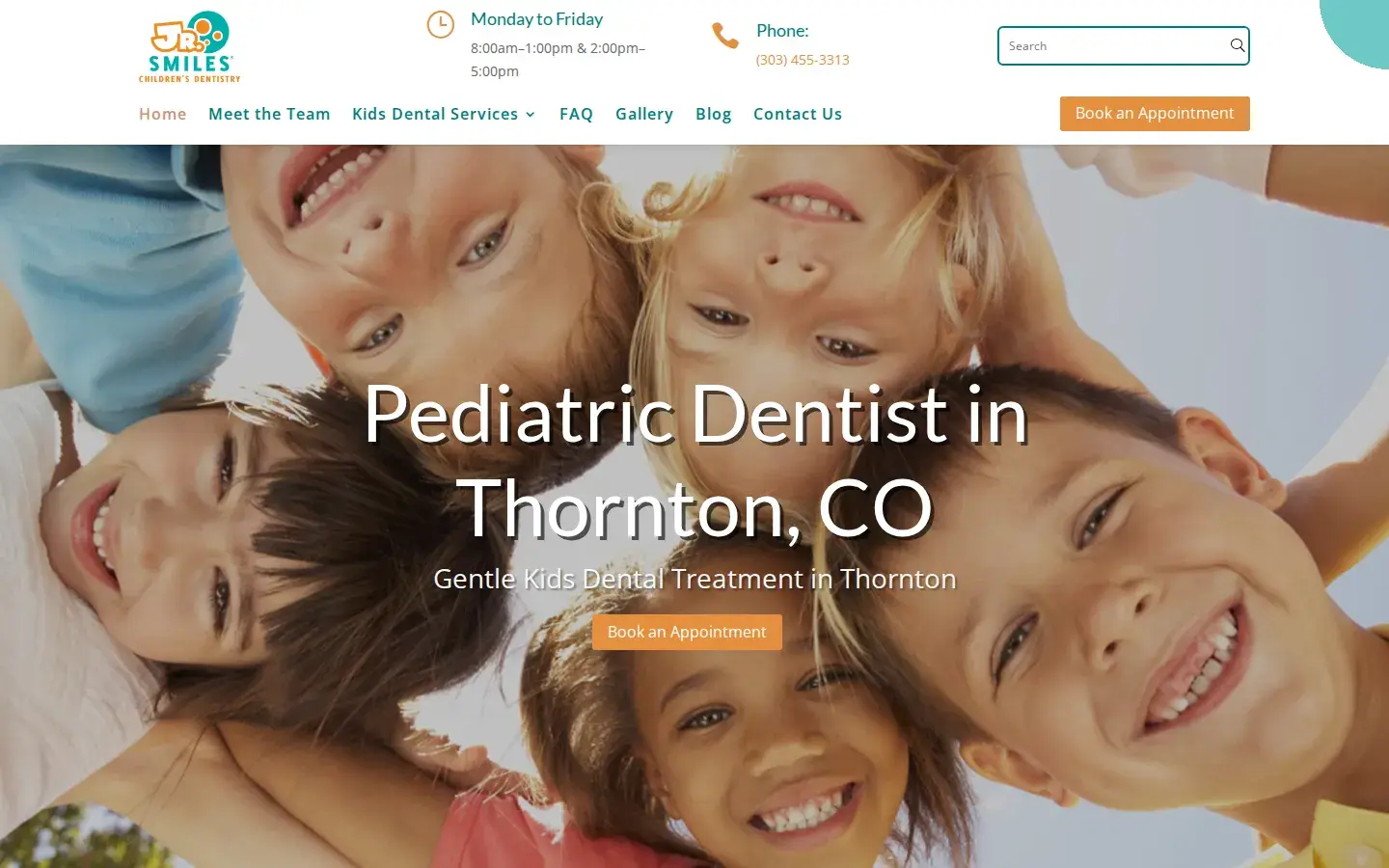 Homepage preview of Junior Smiles Children’s Dentistry