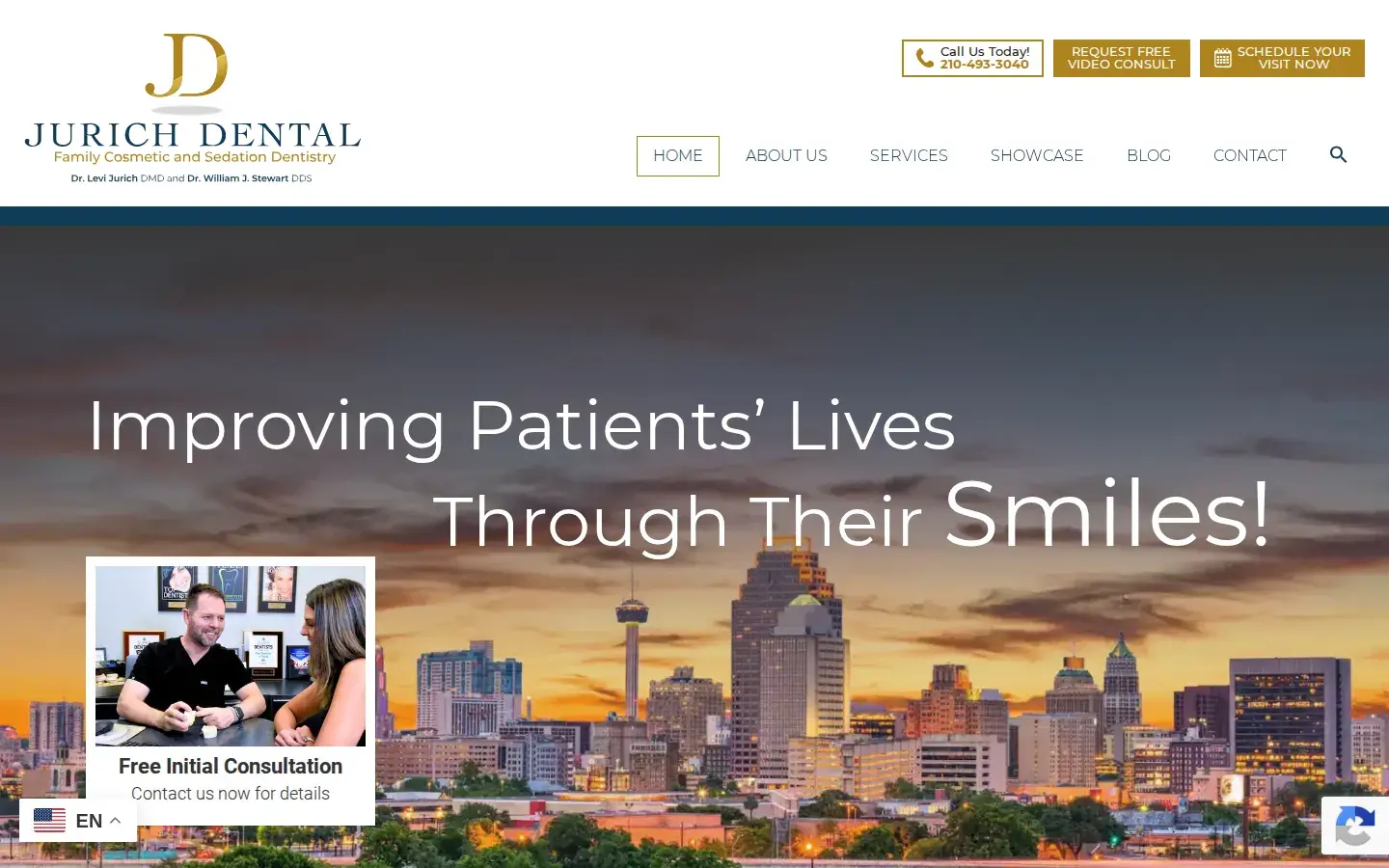 Homepage preview of Jurich Dental Family Cosmetic and Sedation Dentistry