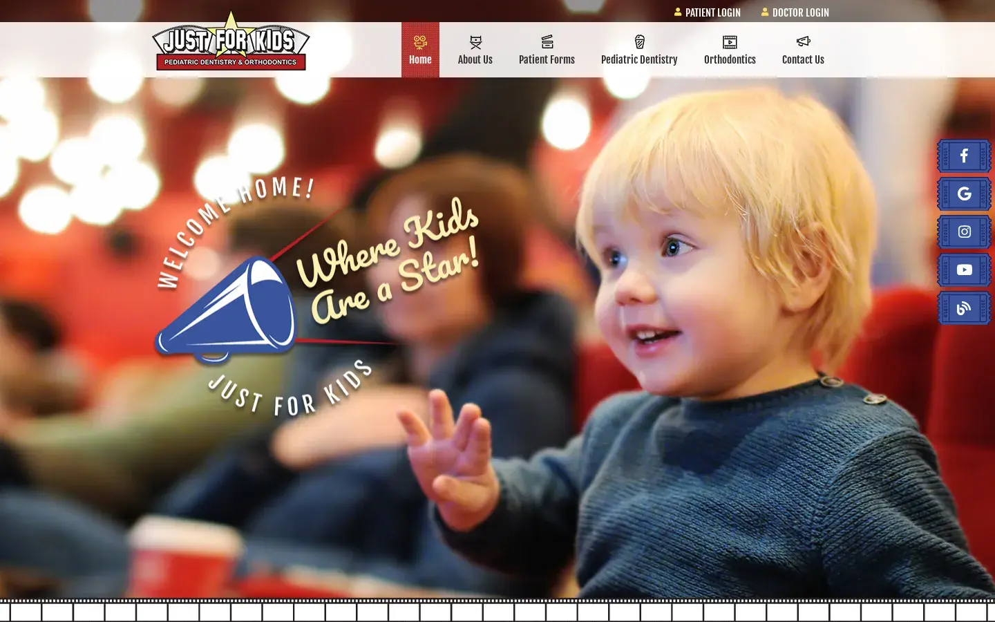 Homepage preview of Just For Kids Riverside Pediatric Dentistry
