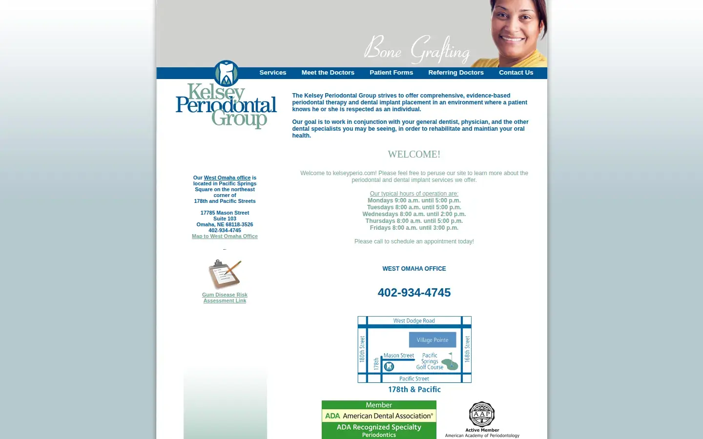 Homepage preview of Kelsey Periodontal Group