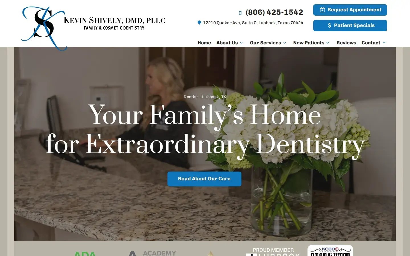 Homepage preview of Kevin Shively, DMD, PLLC