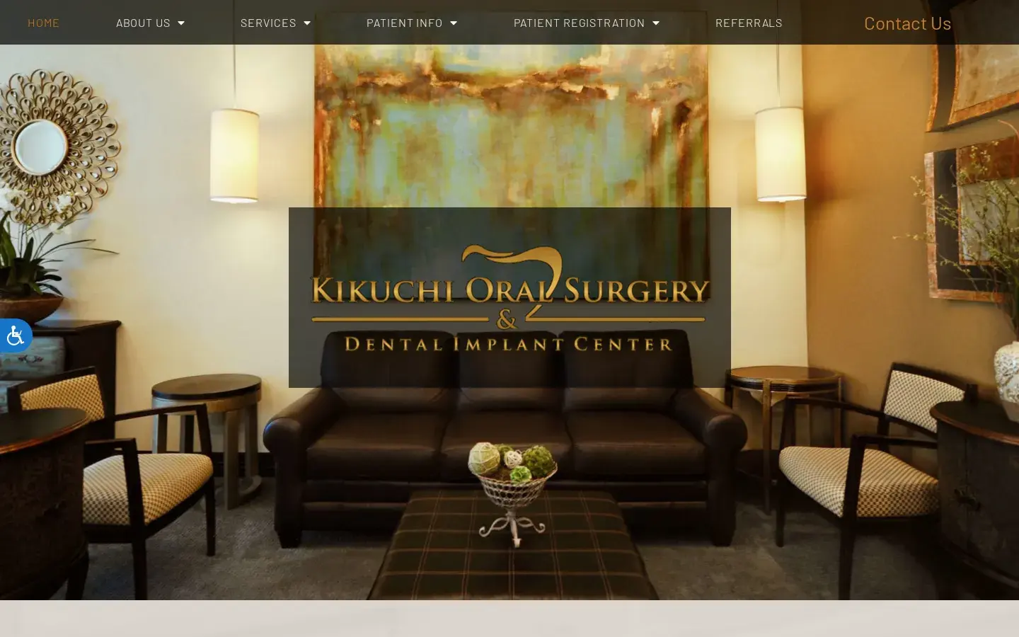 Homepage preview of Kikuchi Oral Surgery & Dental Implant Center
