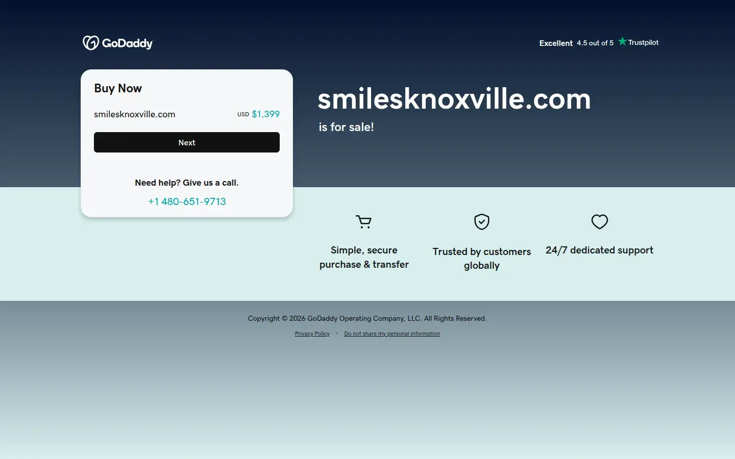 Homepage preview of Knoxville Cosmetic & Family Dentis