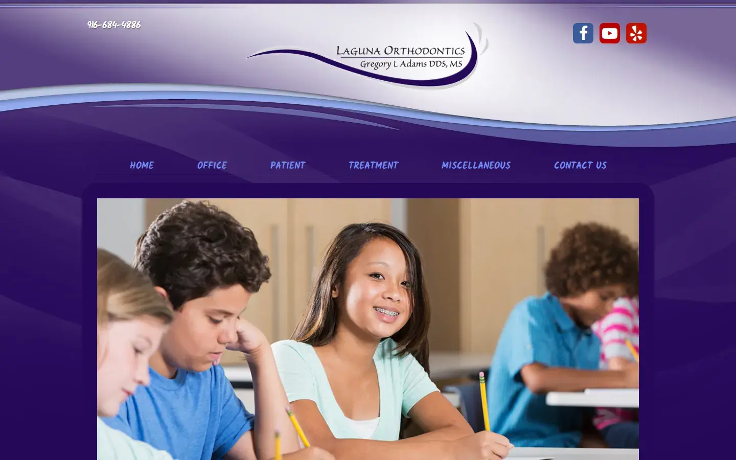 Homepage preview of Laguna Orthodontics ~ Dr. Gregory L Adams
