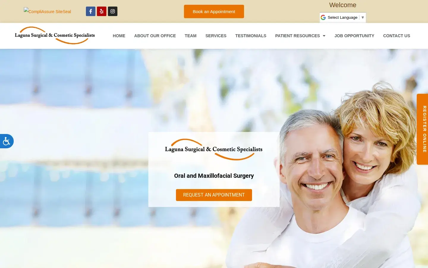 Homepage preview of Laguna Surgical & Cosmetic Specialists