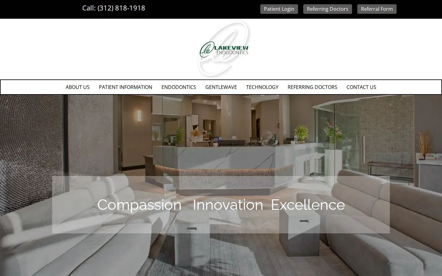 Homepage preview of Lakeview Endodontics