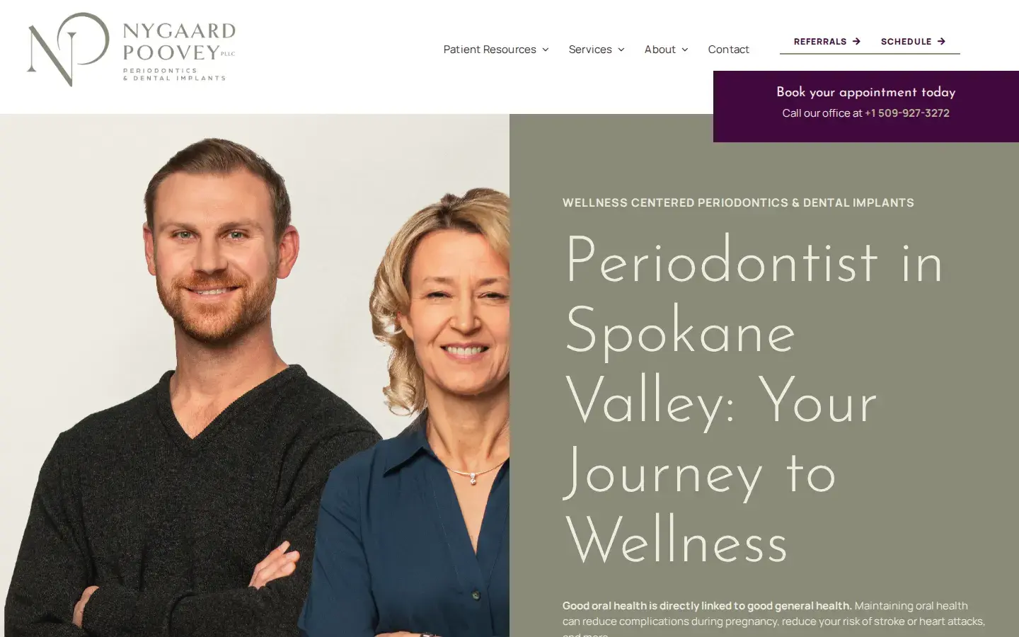 Homepage preview of Lauralee Nygaard DDS MS PS