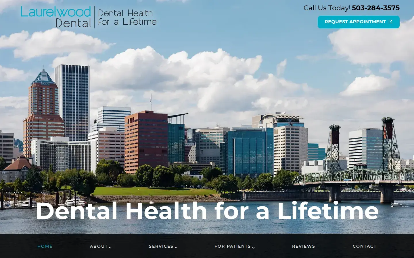 Homepage preview of Laurelwood Dental