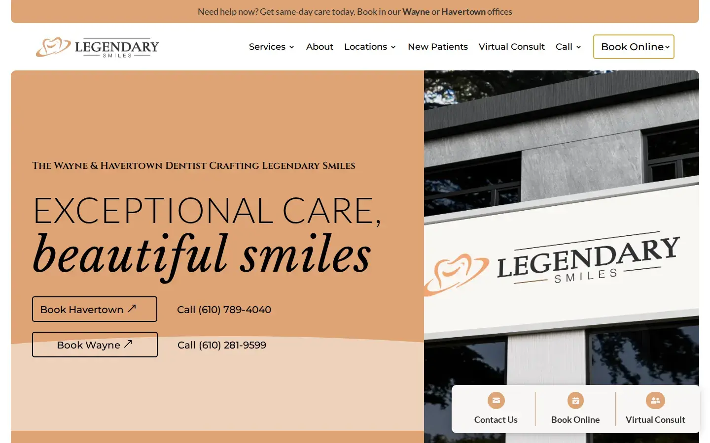 Homepage preview of Legendary Smiles PC