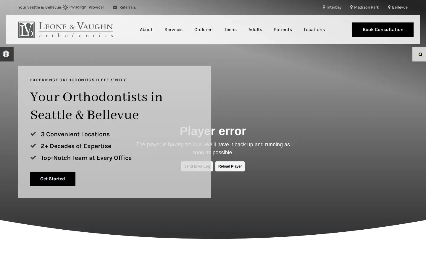 Homepage preview of Leone & Vaughn Orthodontics Interbay Orthodontist