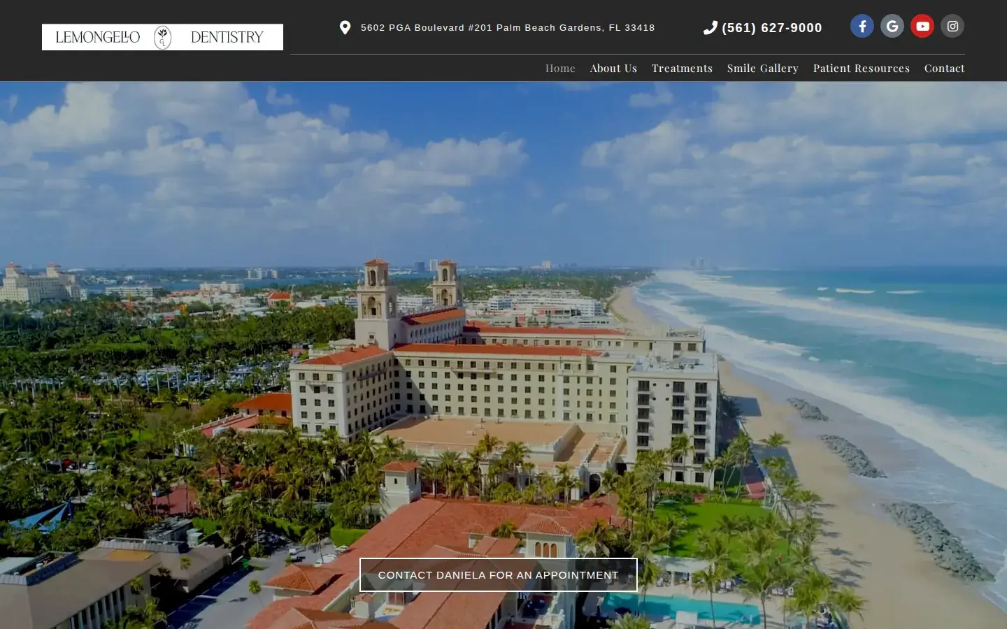 Homepage preview of Lerner & Lemongello Dentistry
