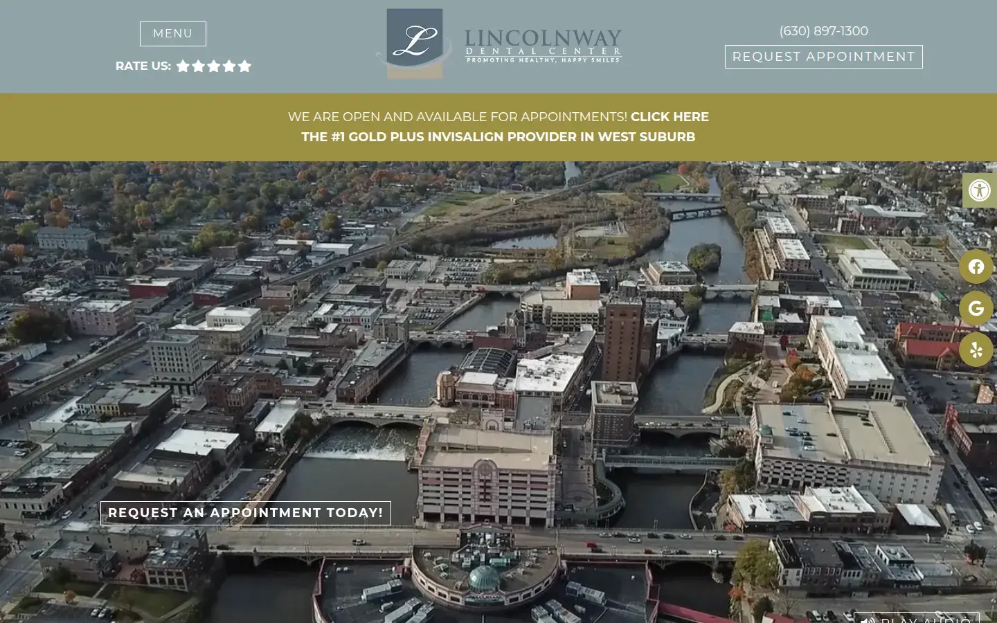 Homepage preview of Lincolnway Dental Center