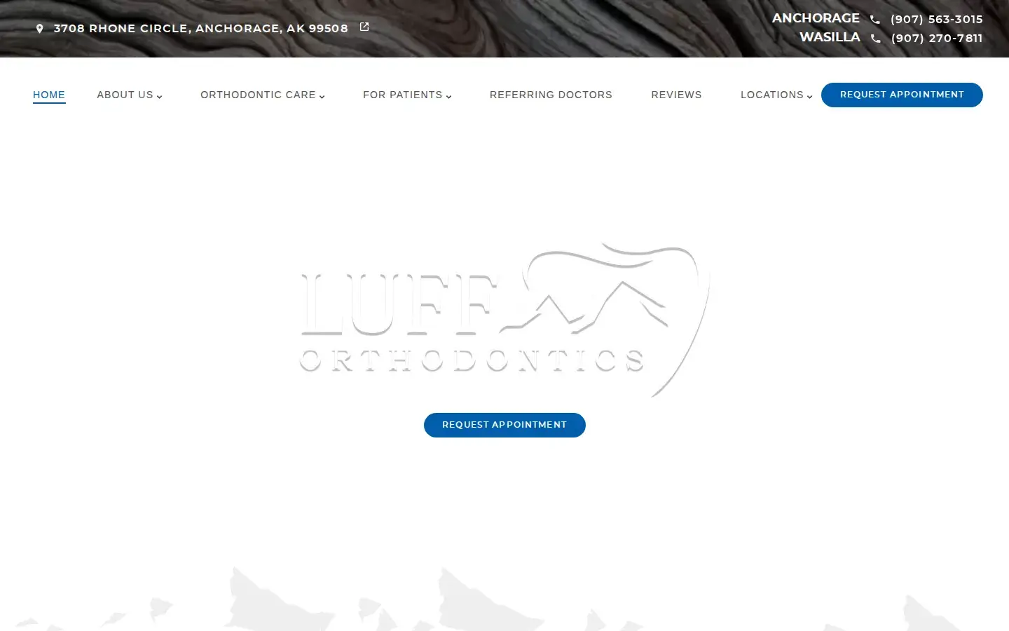 Homepage preview of Luff Orthodontics