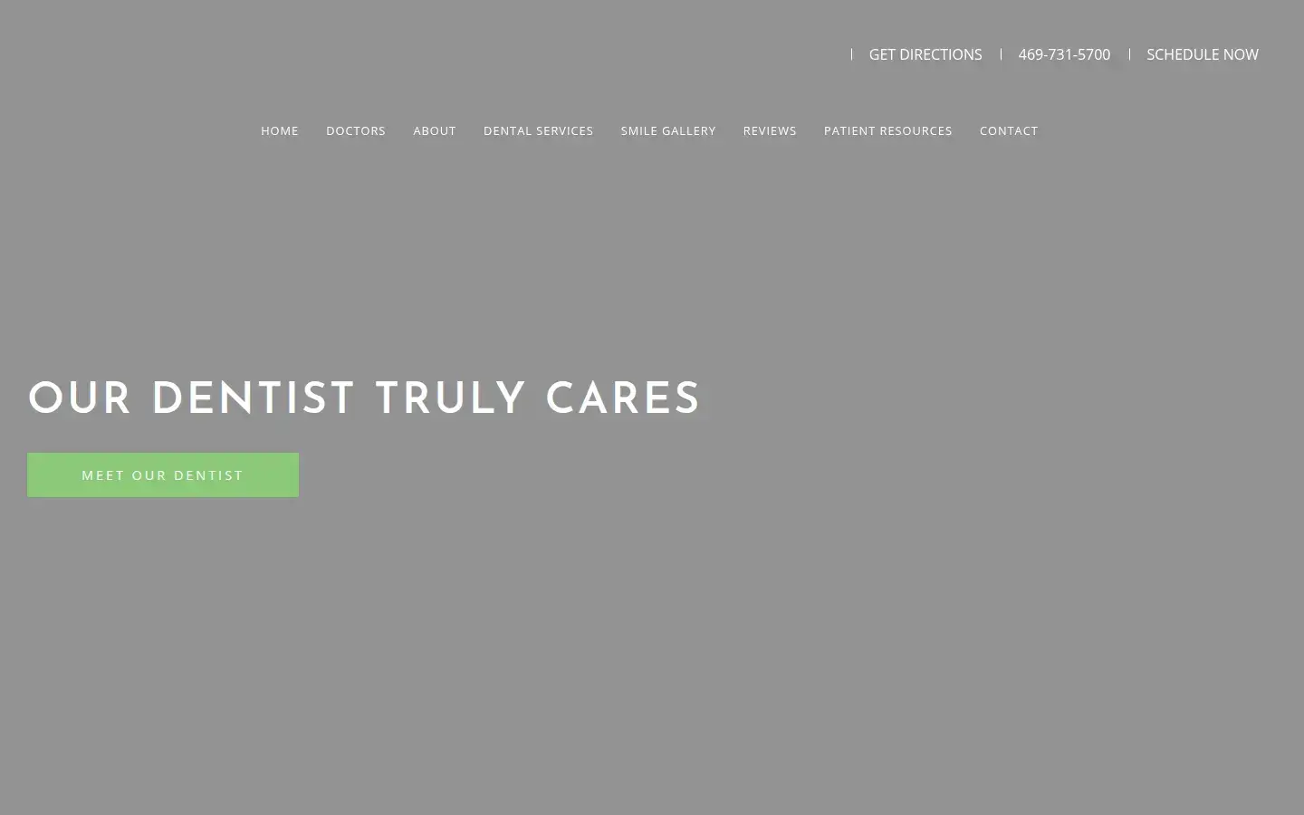 Homepage preview of Luminous Dental Studio