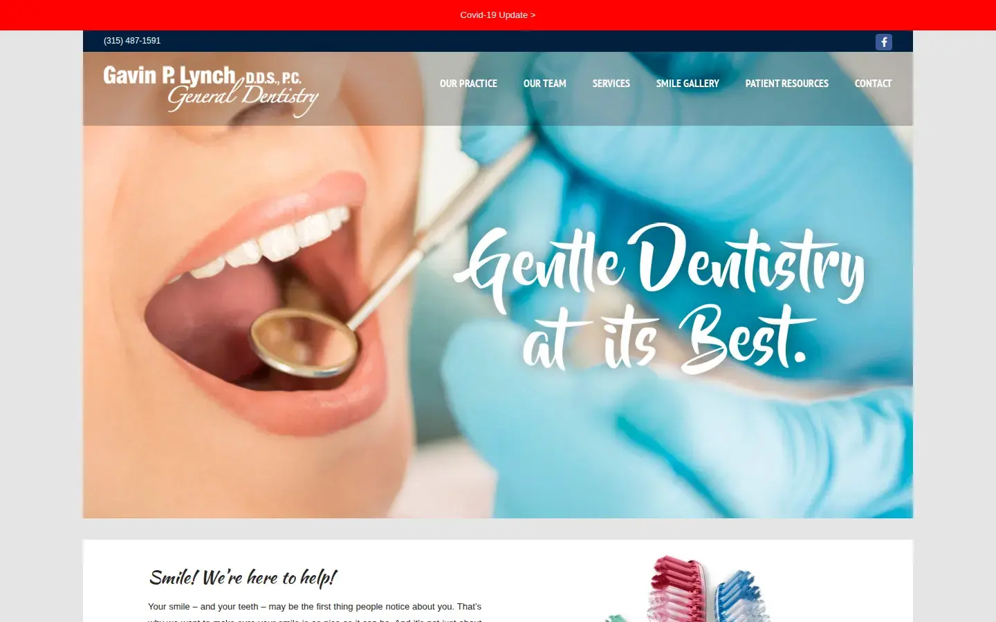 Homepage preview of Lynch Gavin P DDS