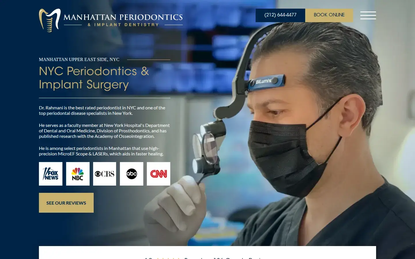 Homepage preview of Manhattan Periodontics and Implant Dentistry