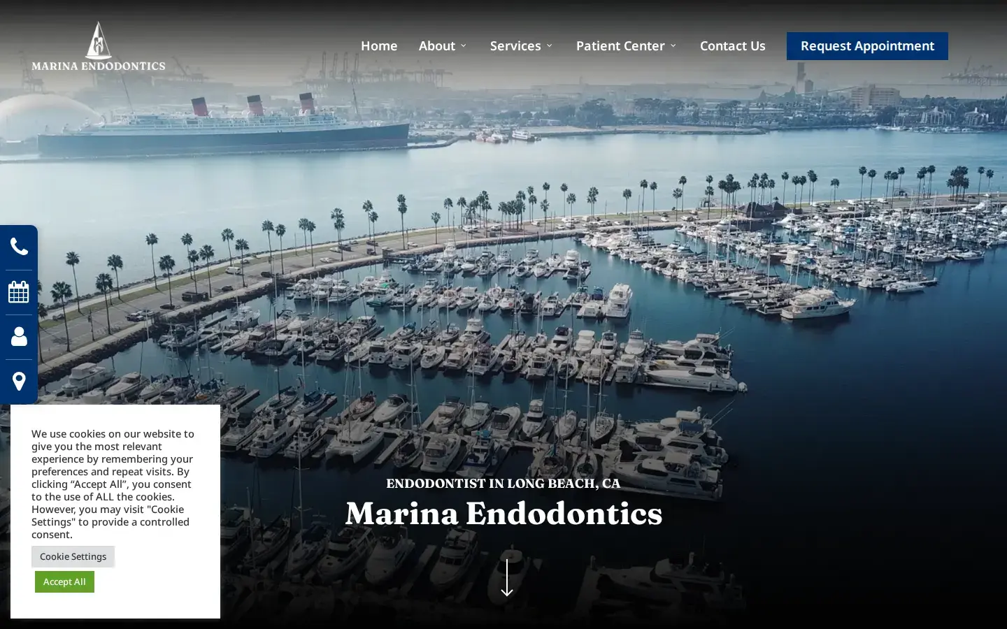 Homepage preview of Marina Endodontics
