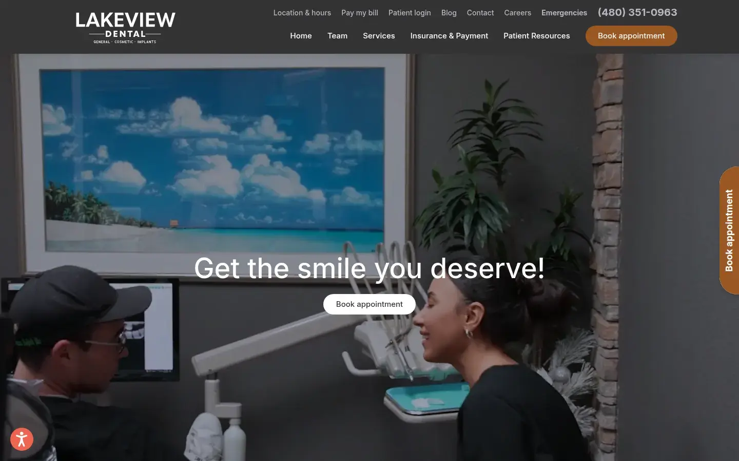 Homepage preview of Mark Arooni DDS