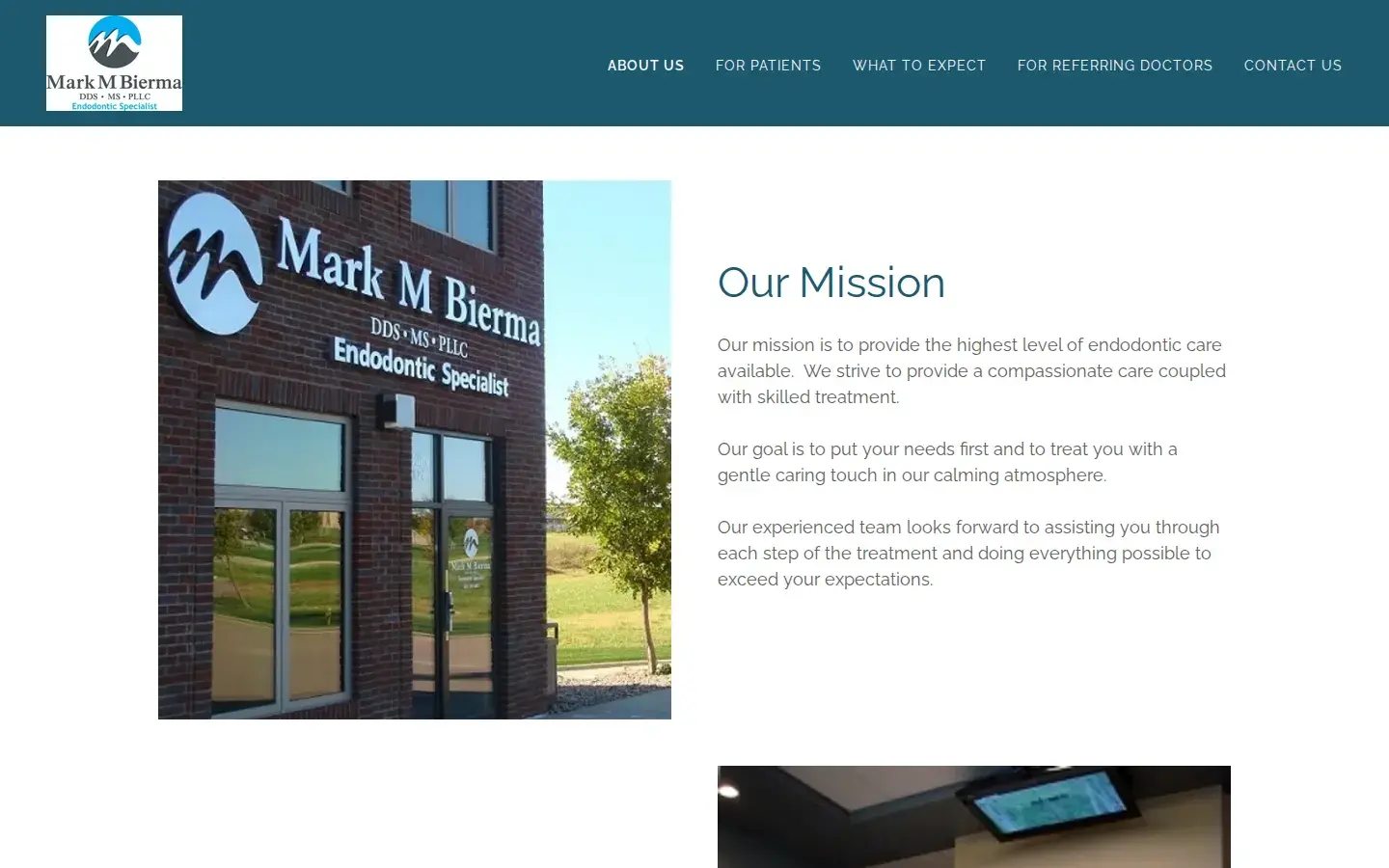 Homepage preview of Mark M Bierma DDS MS, PLLC