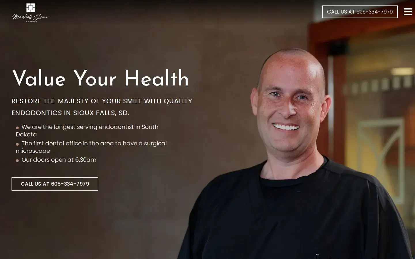 Homepage preview of Marshall T. Lavin, DDS